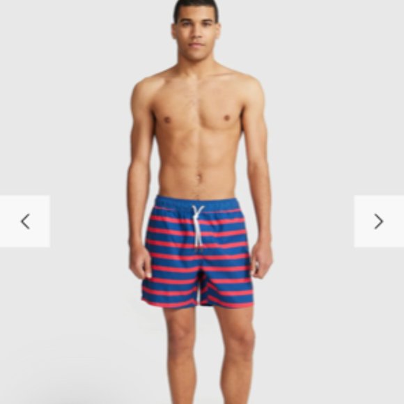 Mens Port Willunga Red Swim Short - Size LARGE - Picture 7 of 7